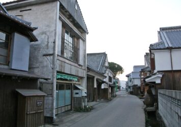 肥前浜宿の町並み　佐賀の伝統的な古い町並み　佐賀の風景