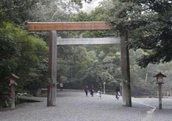 3月の伊勢神宮　三重の風景