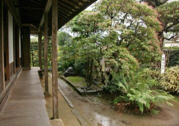 出水市出水麓武家屋敷群　鹿児島の伝統的な古い町並み　鹿児島の風景