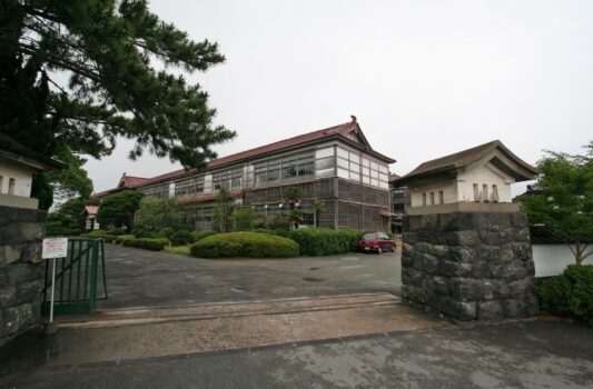 萩・明倫学舎（旧明倫小学校・藩校明倫館）　山口の建物　山口の風景