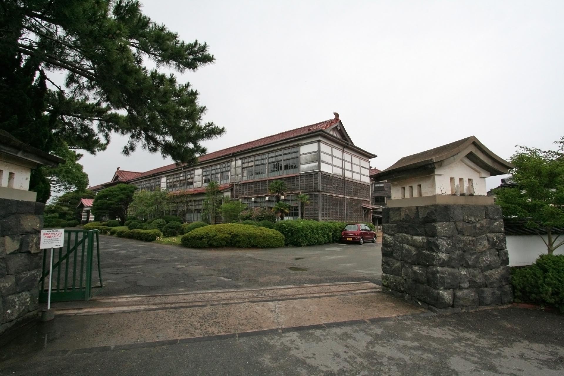 旧明倫小学校（現・萩　明倫学舎）　山口の建物　山口の風景
