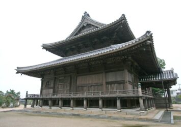 周防国分寺　山口の寺院　山口の風景