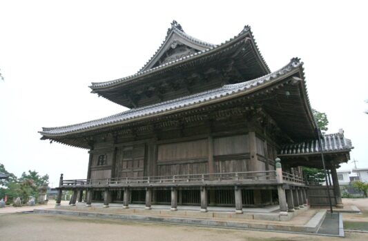 周防国分寺　山口の寺院　山口の風景