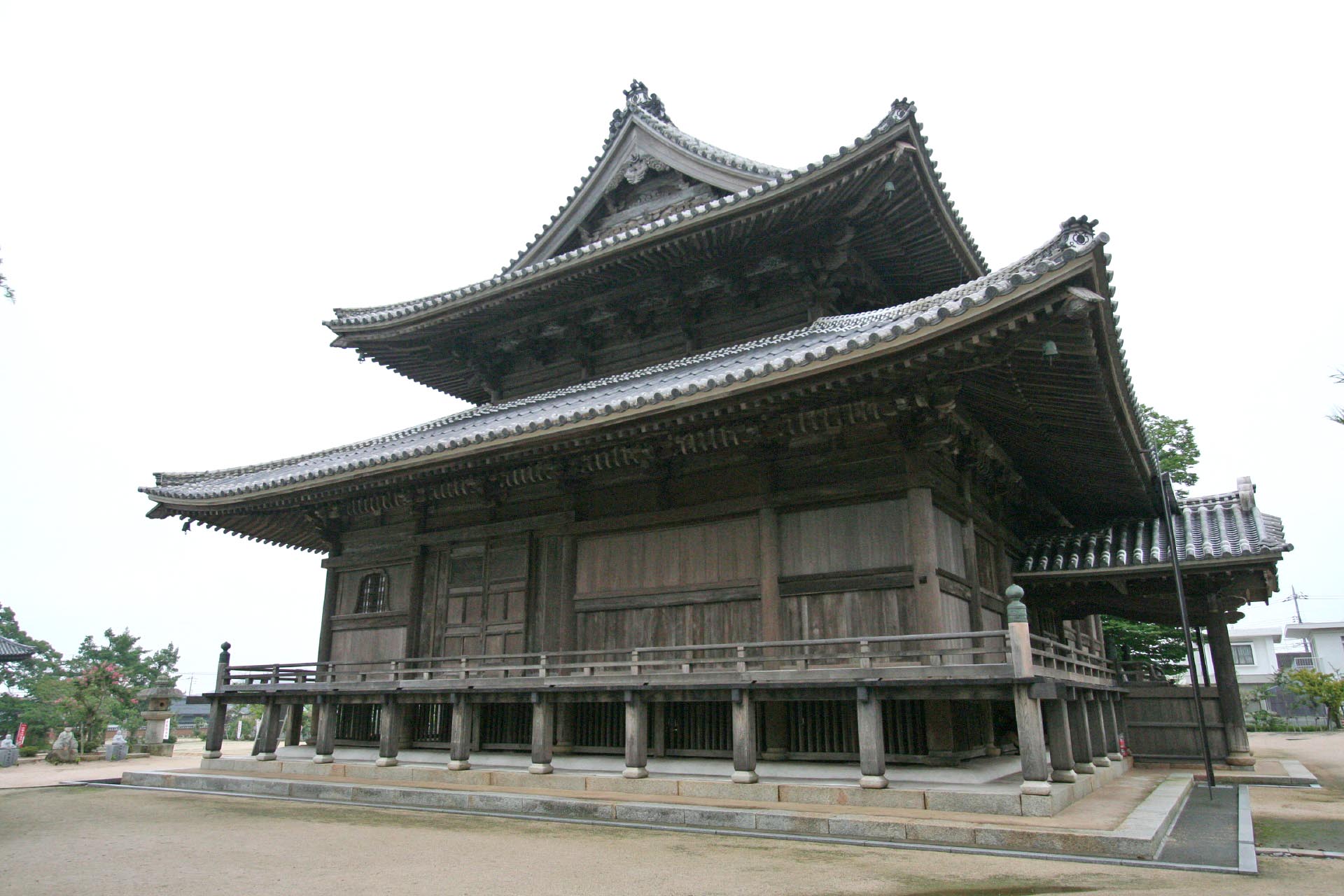 周防国分寺　山口の寺院　山口の風景