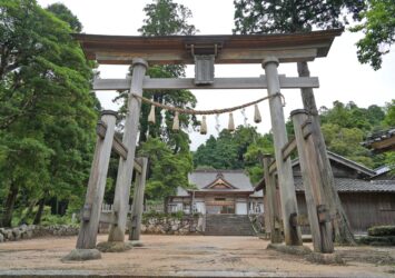 彌美神社　福井の神社　福井の風景