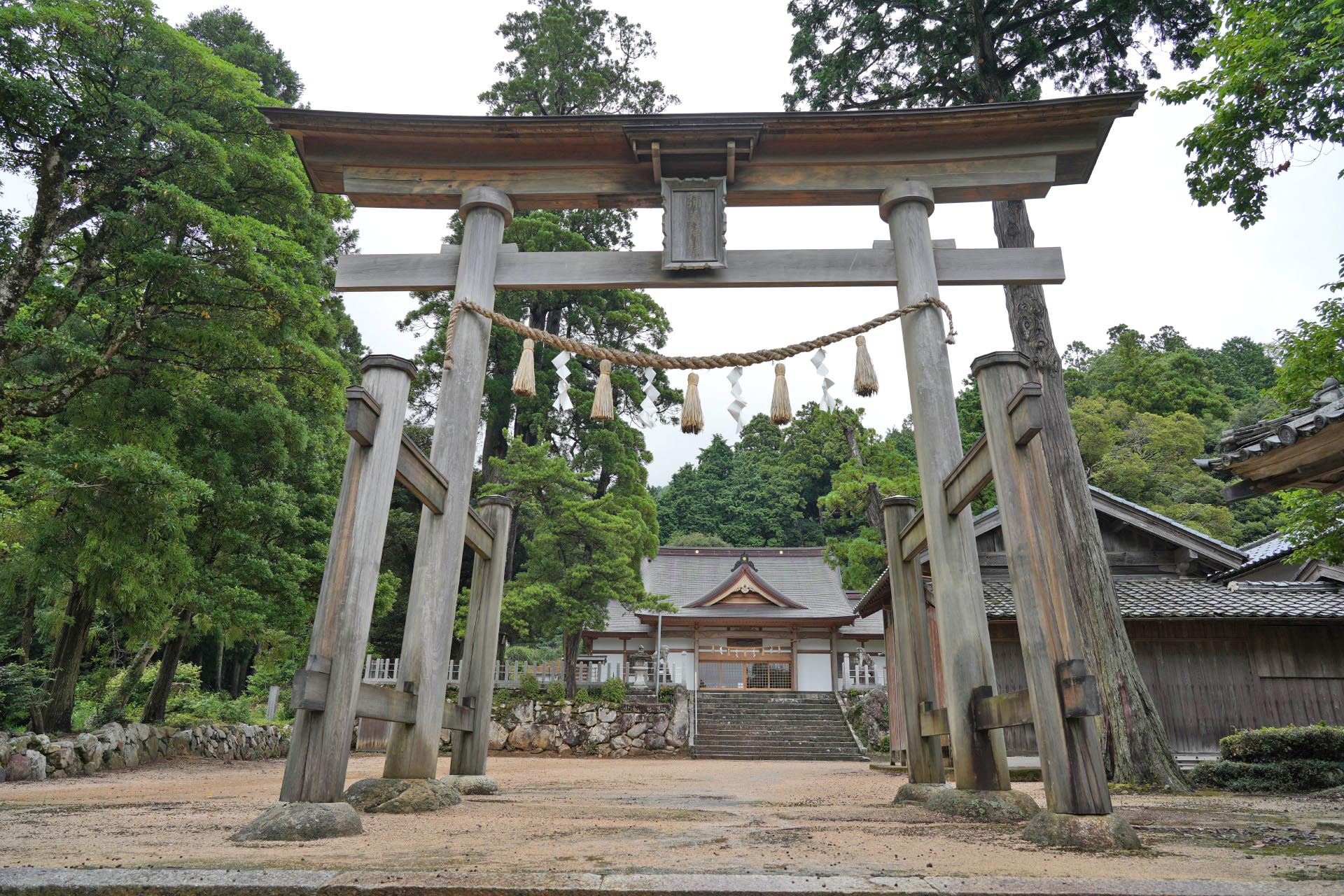 彌美神社　福井の神社　福井の風景
