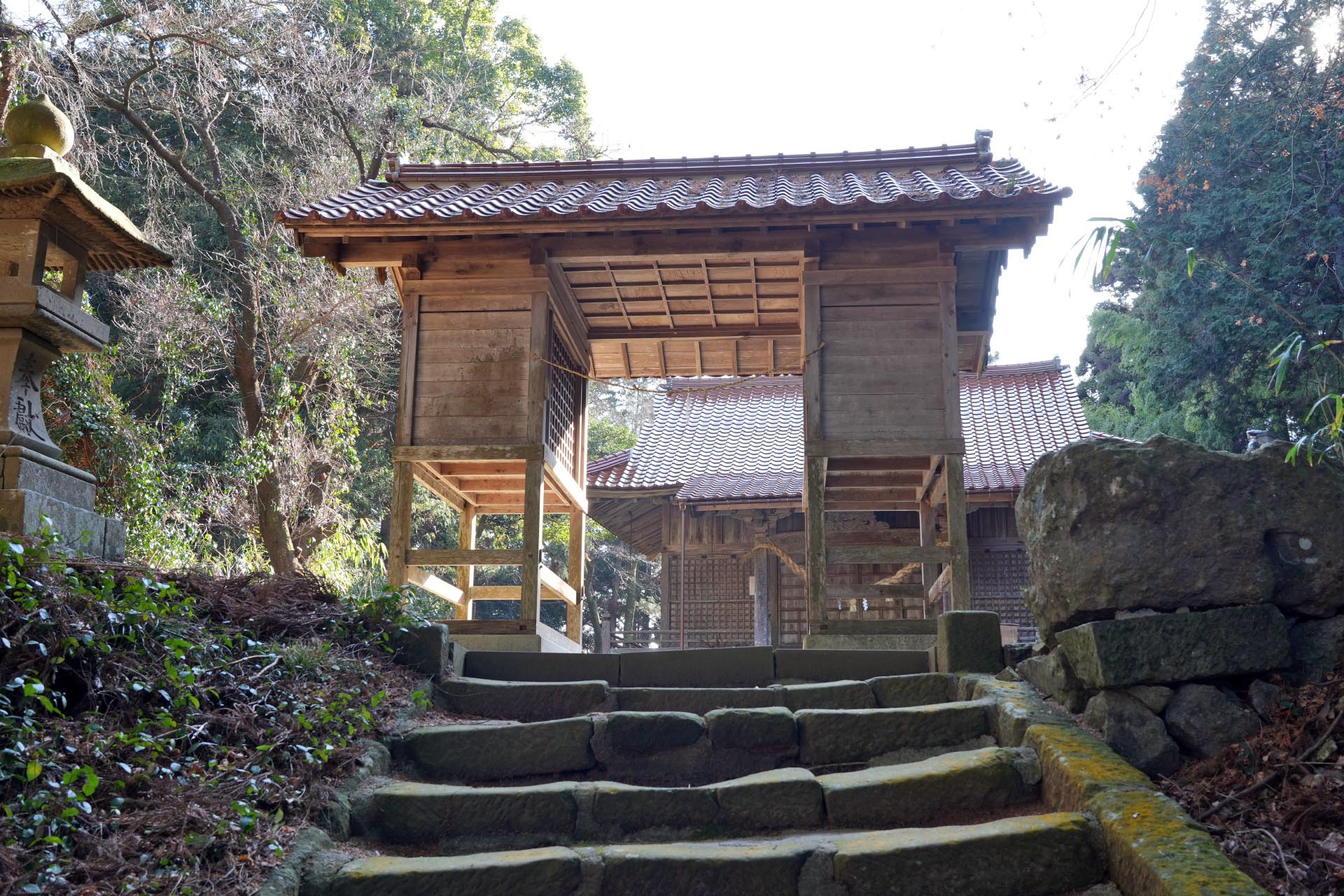 能義神社　島根の神社　島根の風景