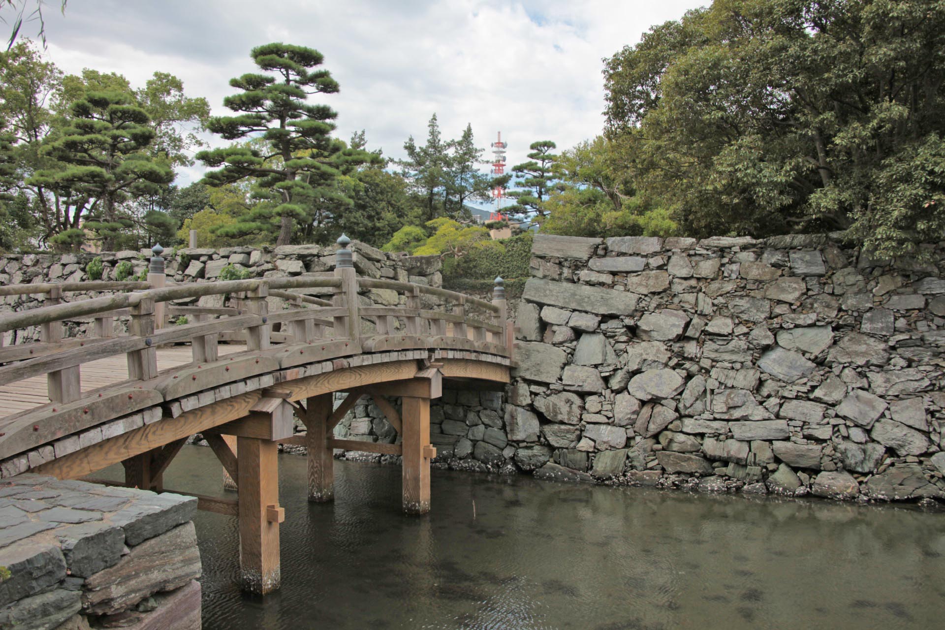徳島城址　徳島の城　徳島の風景