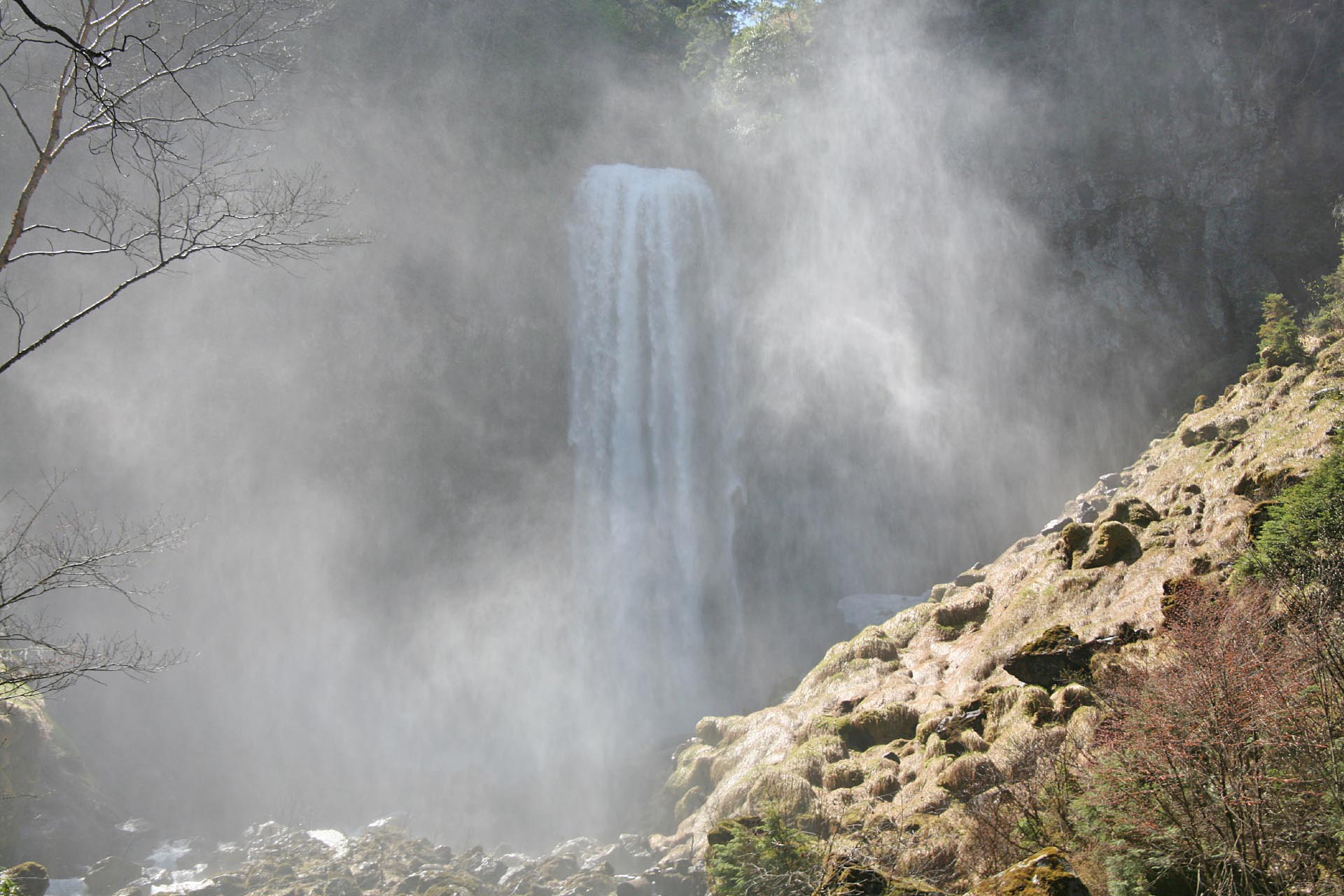 平湯大滝　岐阜の滝　岐阜の風景