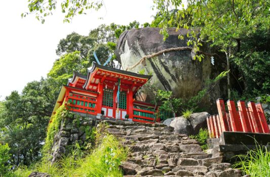 熊野　神倉神社　和歌山の神社　和歌山の風景