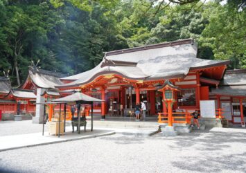 熊野那智大社　和歌山の風景