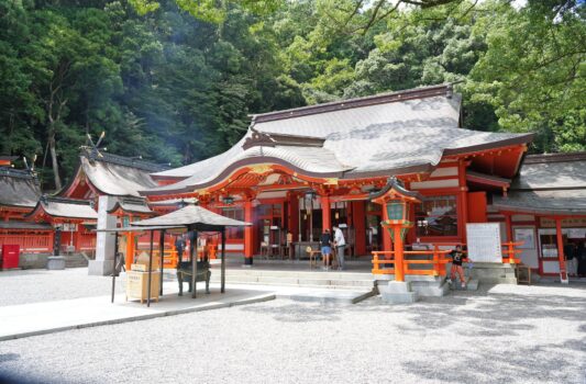 熊野那智大社　和歌山の風景