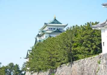 初夏の名古屋城　愛知の城　5月の愛知の風景