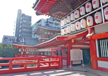 夏の大須観音　夏の名古屋の風景　愛知の夏の風景