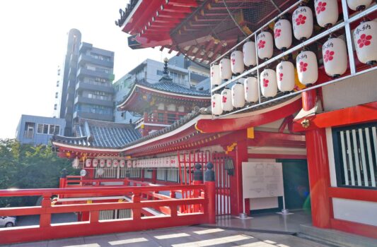 夏の大須観音　夏の名古屋の風景　愛知の夏の風景