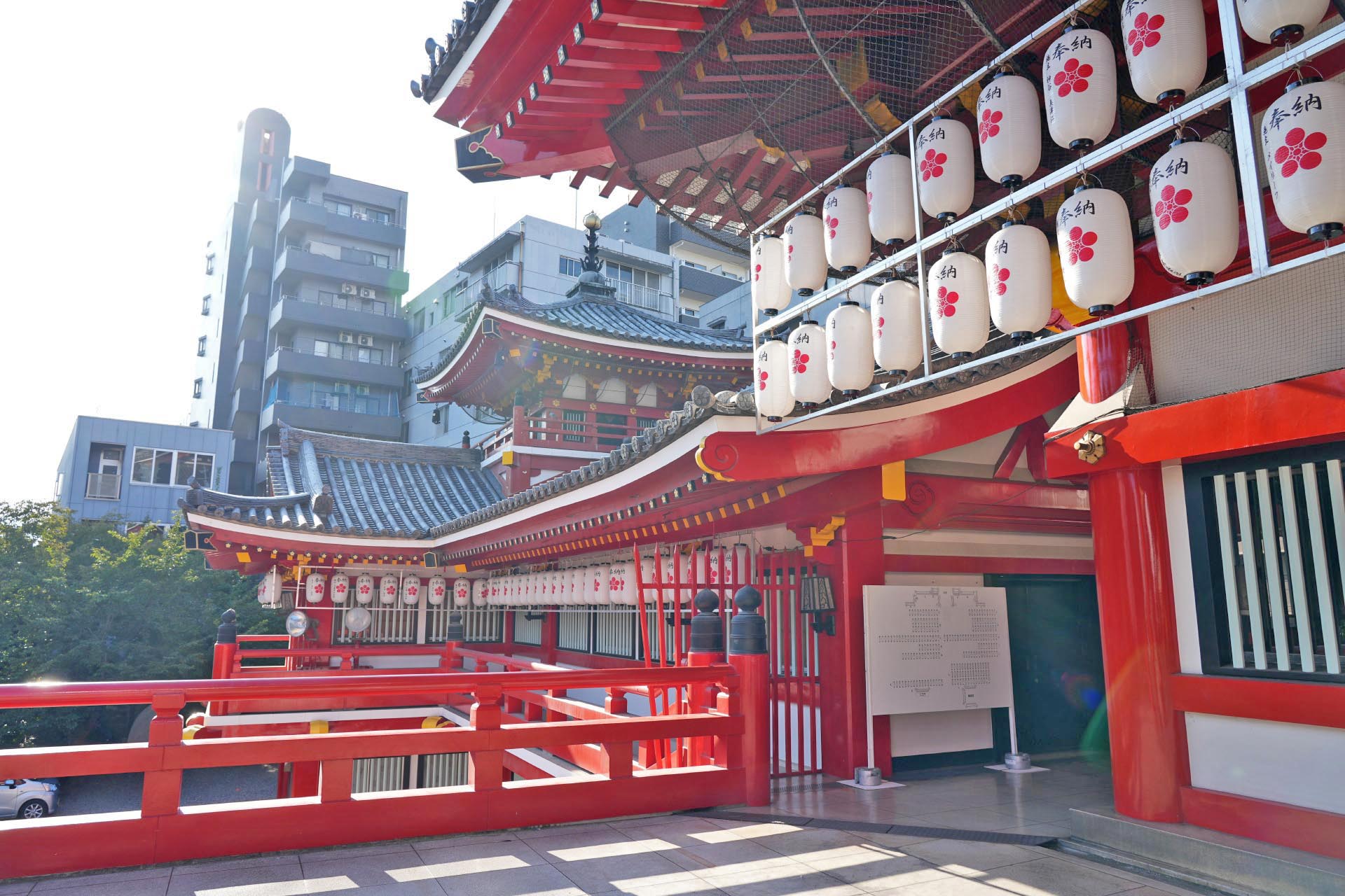 夏の大須観音　夏の名古屋の風景　愛知の夏の風景