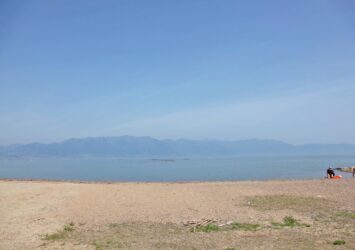 琵琶湖の絶景　滋賀の風景