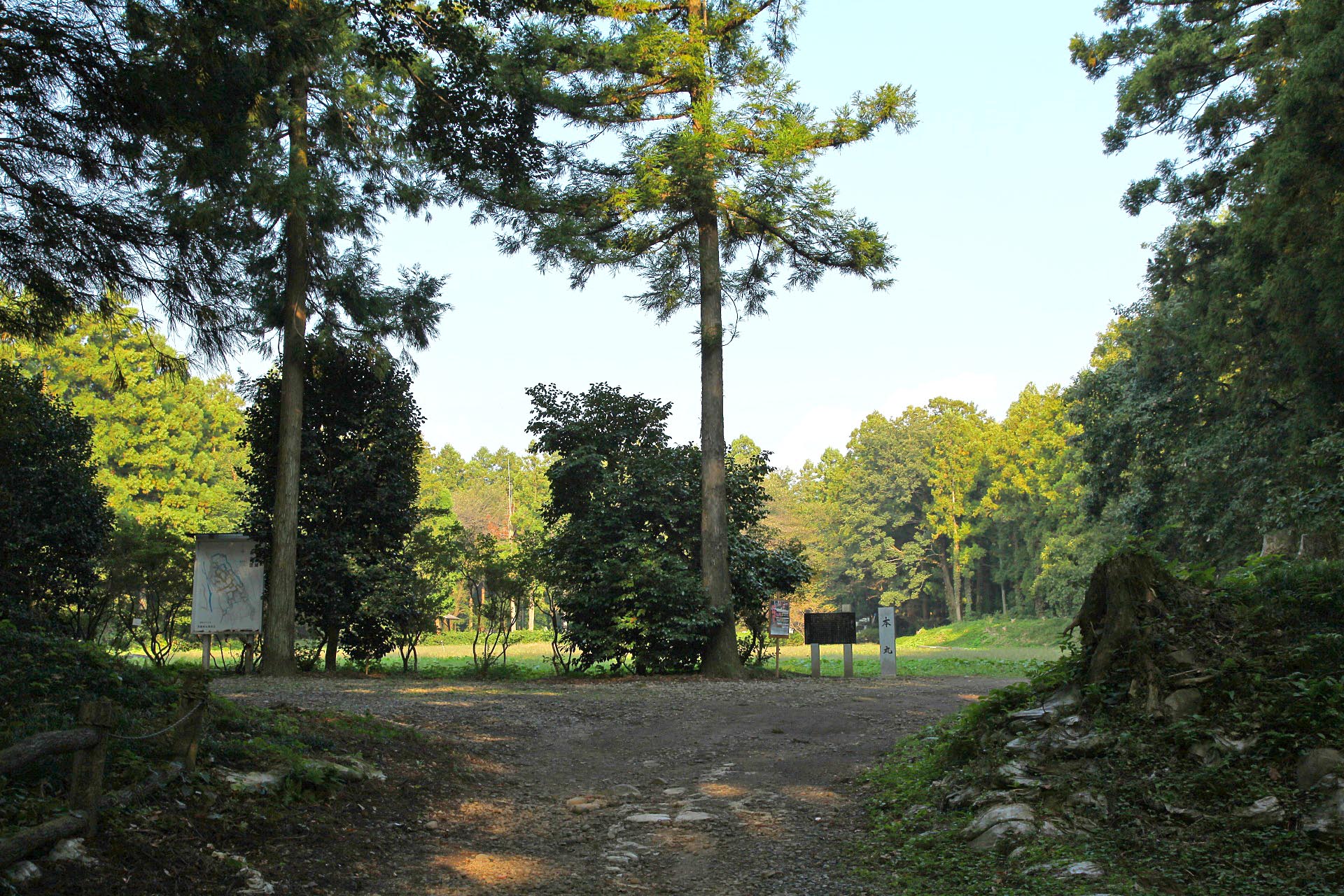 箕輪城跡　群馬の城　群馬の風景