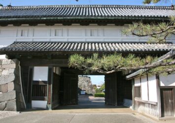 佐賀城　鯱の門　佐賀の城　佐賀の風景