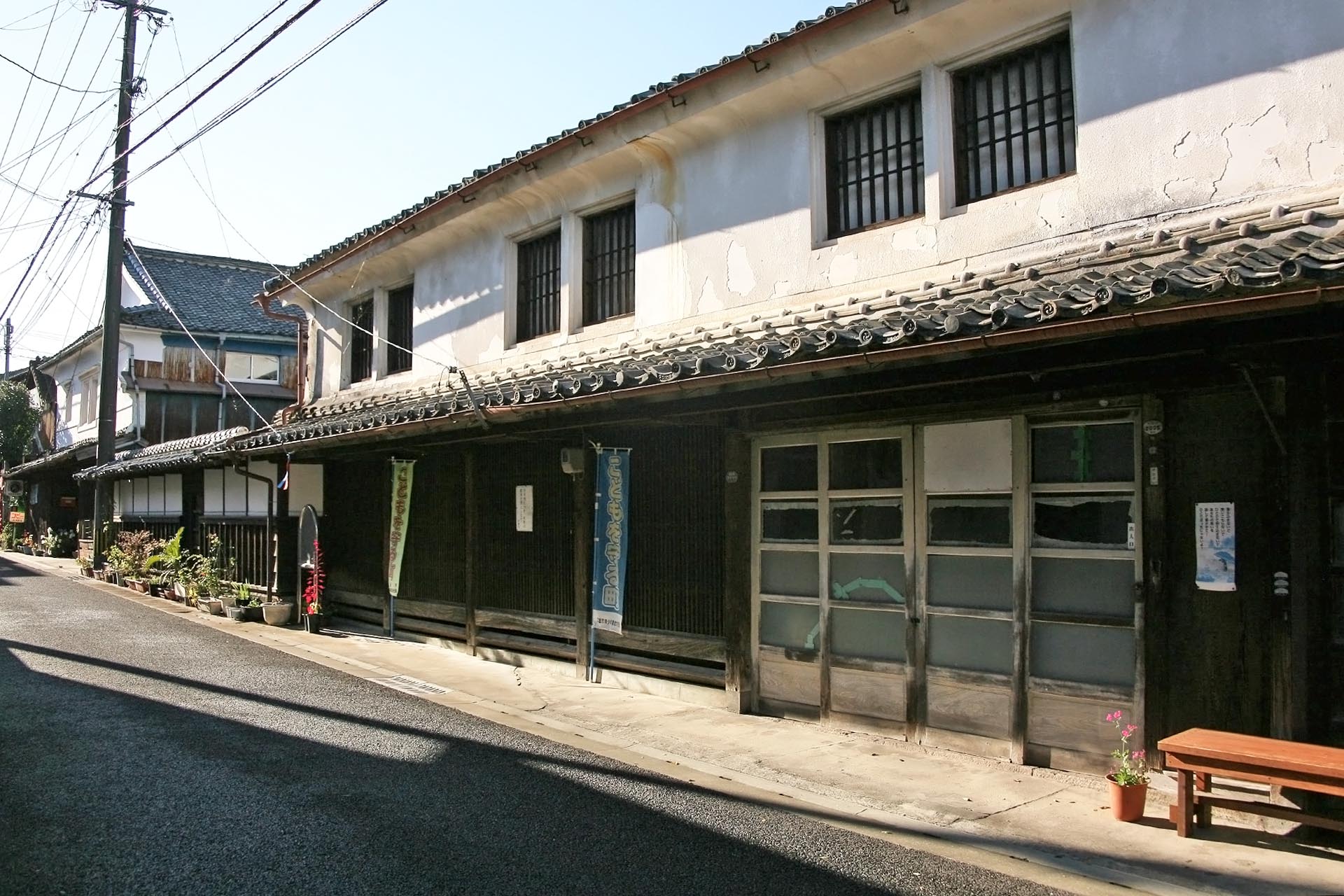 佐賀・武雄の古い町並み　佐賀の伝統的な古い町並み　佐賀の風景