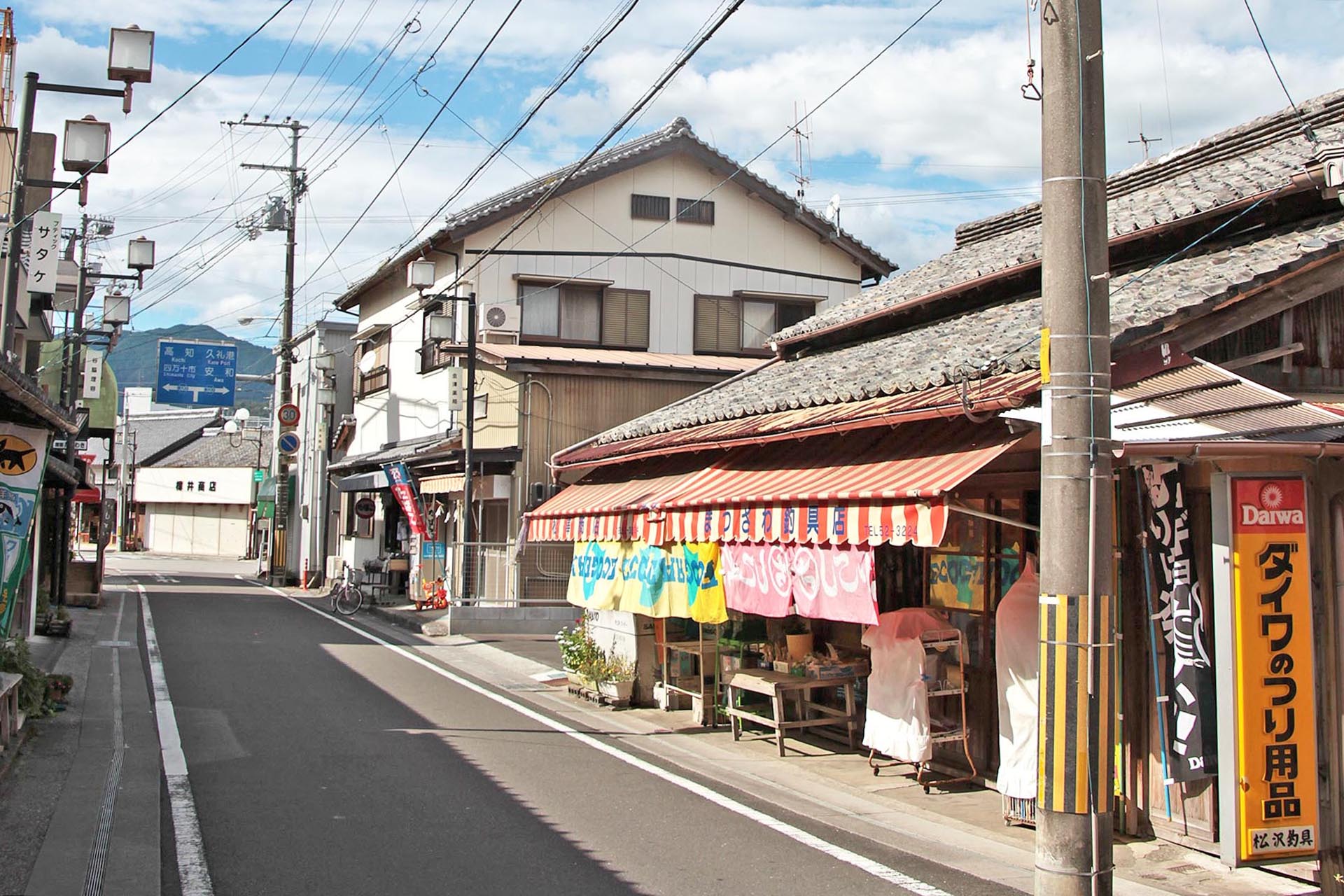 土佐久礼の風景　高知の風景