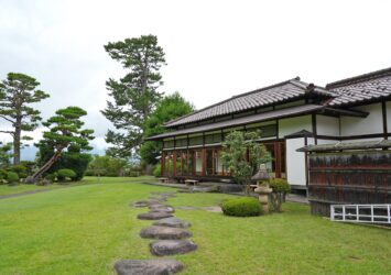 藤田記念庭園　弘前の風景　青森の風景