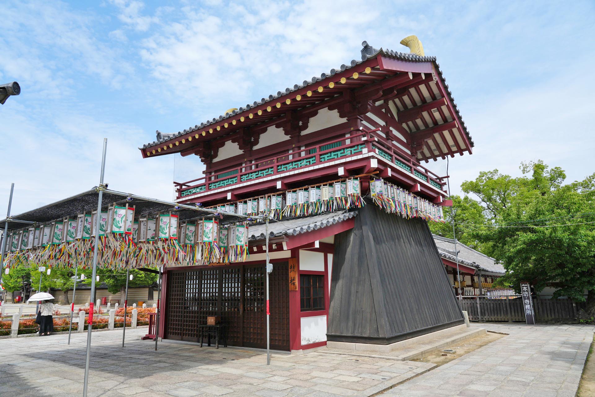 四天王寺　大阪の寺院　大阪の風景