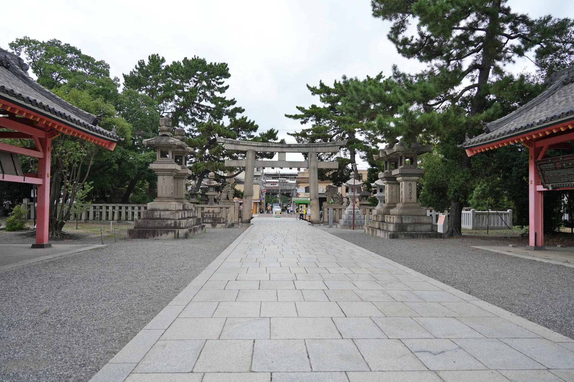 住吉大社　大阪の神社　大阪の風景