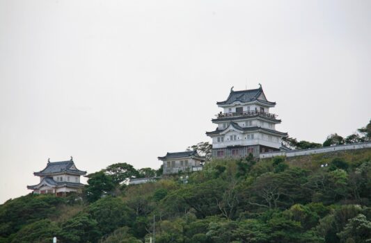 平戸城　平戸の風景　長崎の風景
