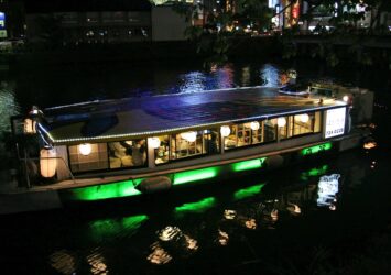 夜の博多　博多の夜景　夜の福岡の風景　福岡の風景